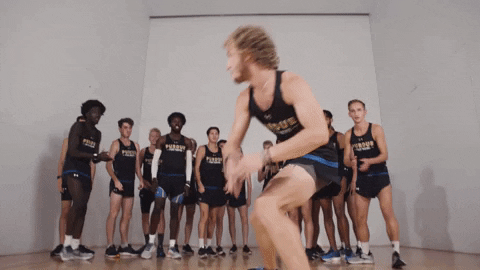 Excited Cross Country GIF by Purdue Fort Wayne Athletics