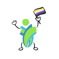 Calgary Pride Sticker by Sam Ru