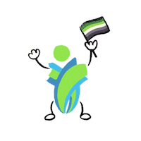 Calgary Pride Sticker by Sam Ru