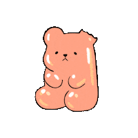 TOJIMoonGoo gummy bear tojimoongoo Sticker