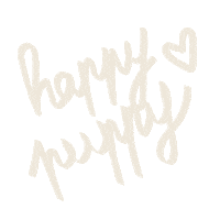 barkersandbrothers happy dog puppy dogs Sticker