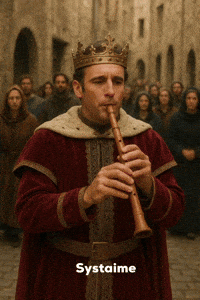 Macron Roi GIF by systaime