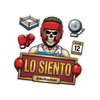 Skull Lo Siento Sticker