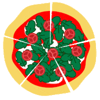 Vegan Gourmet Sticker by Mister Pizza