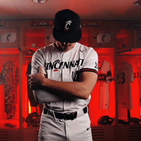 College Baseball Uc GIF by Cincinnati Bearcats