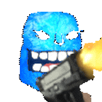 Sargosm giphyupload ice gun sol Sticker