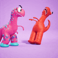 Knock Out Fighting GIF by Claynosaurz