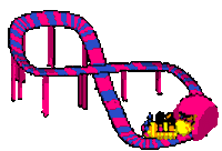 Roller Coaster Samba Sticker by Moreno's Park