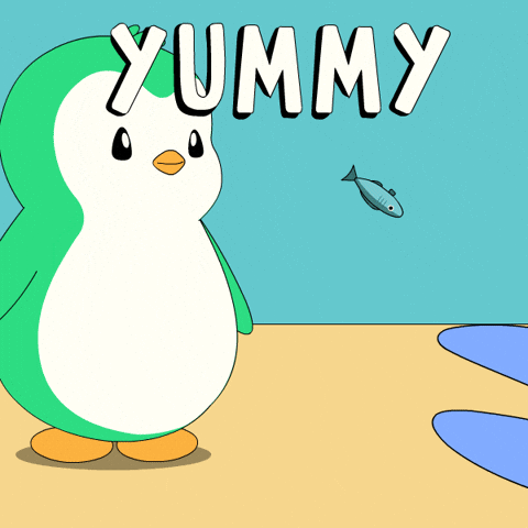 Hungry Penguin GIF by Abster