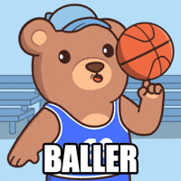 Basketball Fire GIF by BEARISH