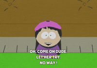 excited wendy testaburger GIF by South Park 