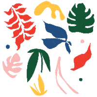 Leaves Sticker by Poketo