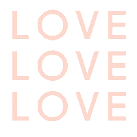 Pink Love Sticker by Lucie Fink