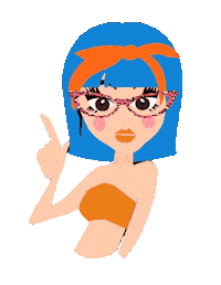 Girl Link Sticker by CANALTVDIAMONDTEEN