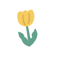 Flower Blooming Sticker