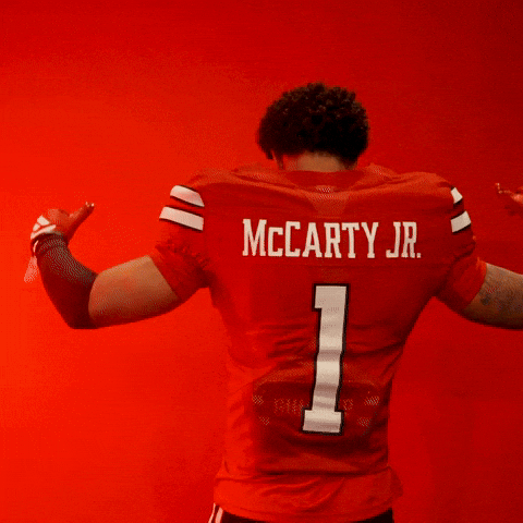 Aj Mccarty GIF by Texas Tech Football