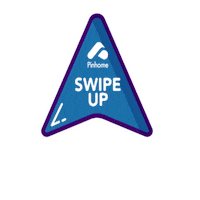 pinhome_id swipe up home house swipe Sticker