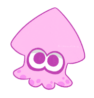 Splatoon 2 Pink Sticker