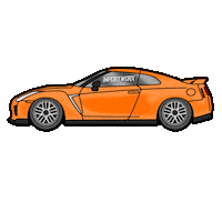 Nissan Gt-R Race Sticker by ImportWorx