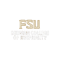 Gold Hospitality Sticker by Florida State University