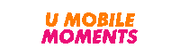 Orange Umobilexgvf2019 Sticker by U Mobile