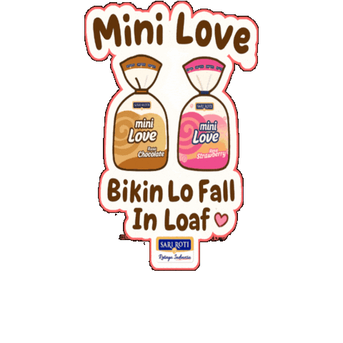 SARIROTIROTINYAINDONESIA giphygifmaker roti sarapan mini love Sticker