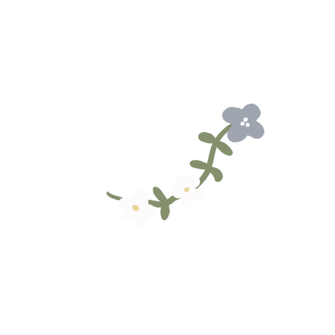 anggiyudia flower flowers white flowers cute flowers Sticker