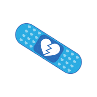 Bad Bunny Hearts Sticker by Pixel Parade App