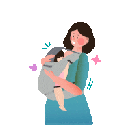 Family Love Sticker by Little Zen Baby
