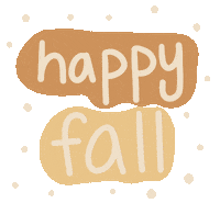 Happy Its Fall Sticker