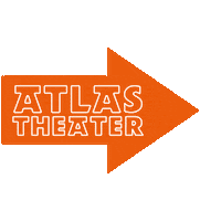 AtlasTheater arrow right theater next Sticker