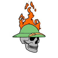 Art Burn Sticker
