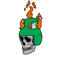 Art Burning Sticker
