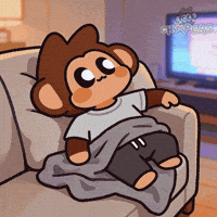 Couch Potato Chill GIF by Chimpers