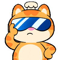 Cat Fun Sticker by UpStudiosWorld