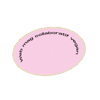 Vegan Sticker by Conforme Magazine