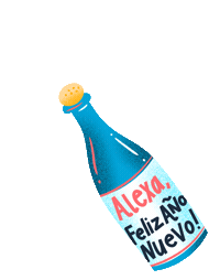 New Year Party Sticker by Alexa99