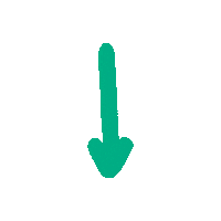 Arrow Pfeil Sticker by Juzo