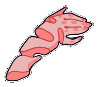 Pink Click Sticker by shiancore