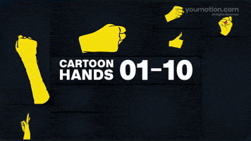Animated Cartoon Hands 01 10