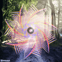 trip forest GIF by Psyklon