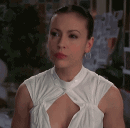 phoebe halliwell i didnt hear a thing GIF