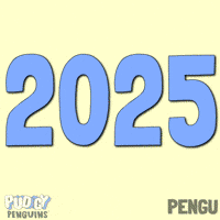 Happy New Year Penguin GIF by Pudgy Penguins