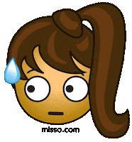 Scared Girl Talk Sticker by Moxies