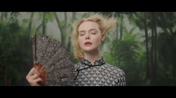 elle fanning fan GIF by NOWNESS