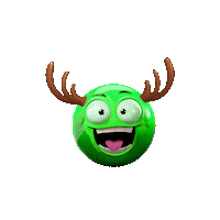 Excited Santa Sticker by Washington's Lottery