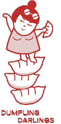 Dumplings Sticker by Dumpling Darlings