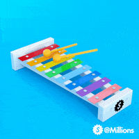 Rainbow Playing GIF by Millions