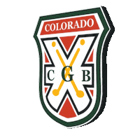Colorado_Golf_Blog sticker golf badge golfer Sticker