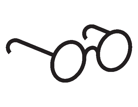 Sunglasses Eyeglasses Sticker by Sunnies Studios